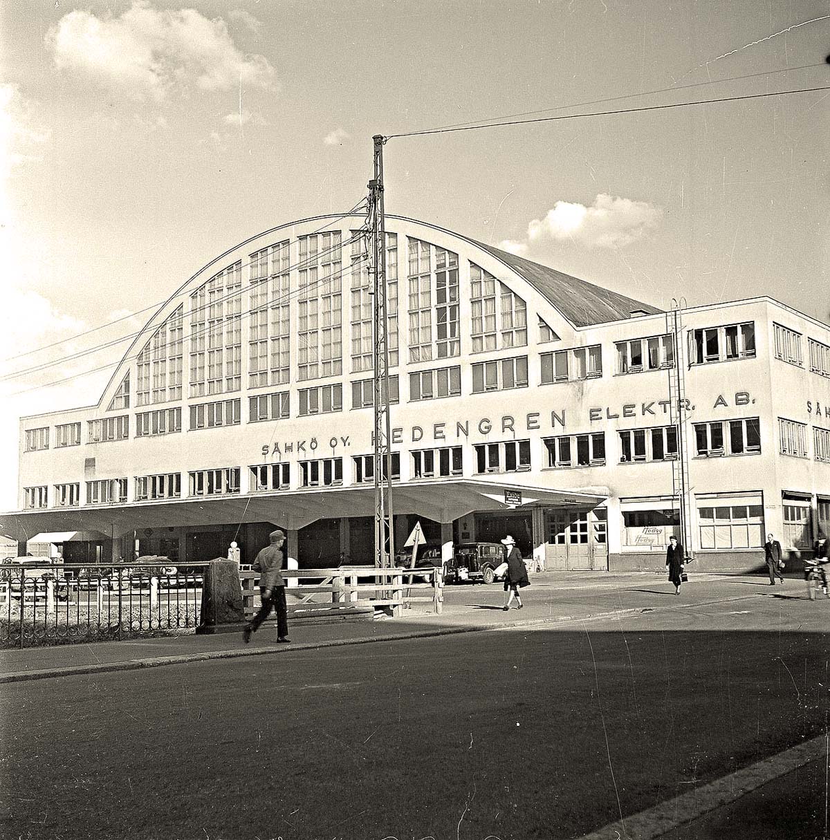 Helsinki (Helsingfors). Bus Station, 1941