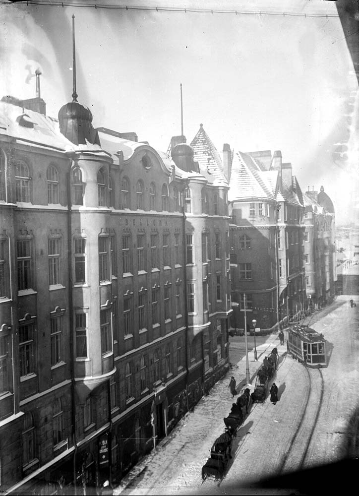 Helsinki. Katajanokka street, 1911
