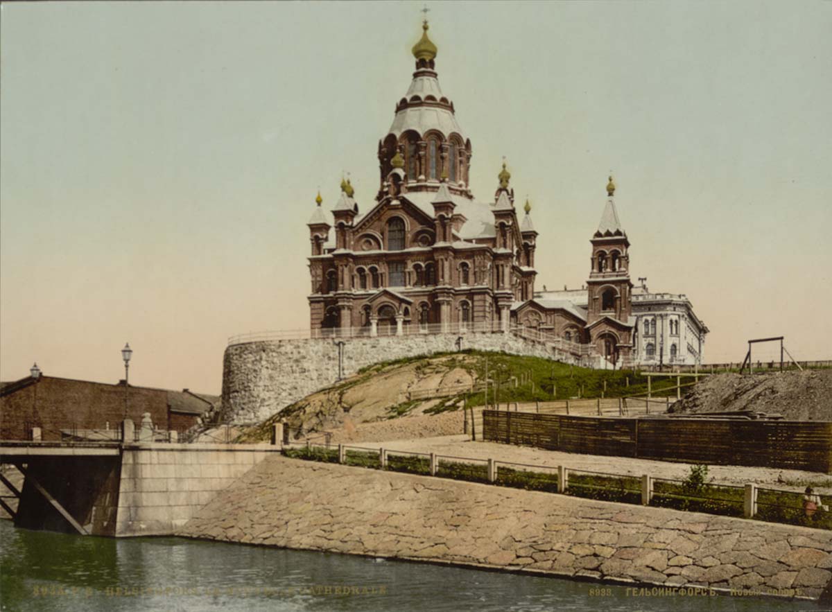 Helsinki. New cathedral, circa 1890