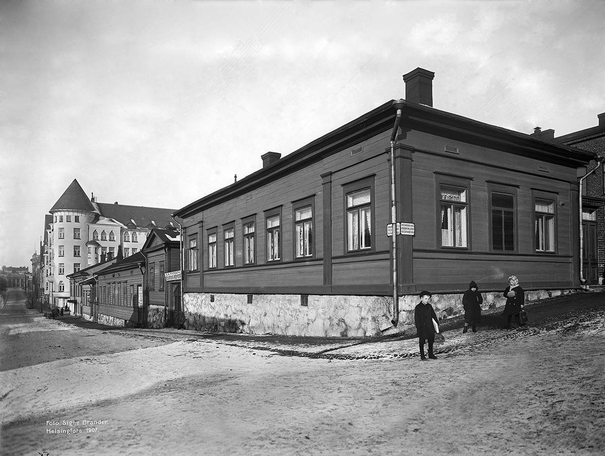 Helsinki. Rauhankatu, 1907