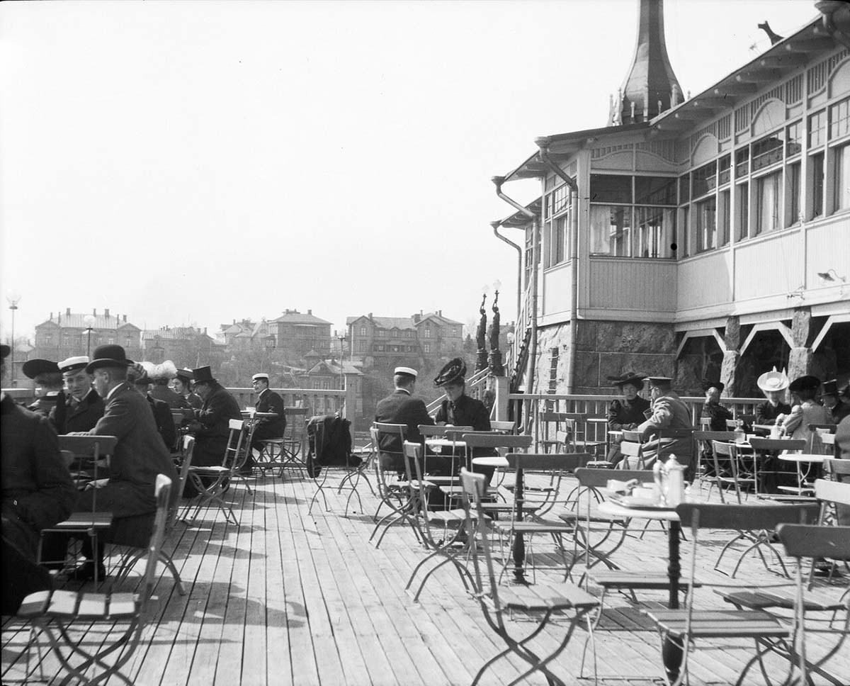 Helsinki. Restaurant 'Clippan', 1906