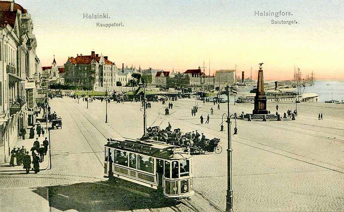 Helsinki (Helsingfors). Marketplace