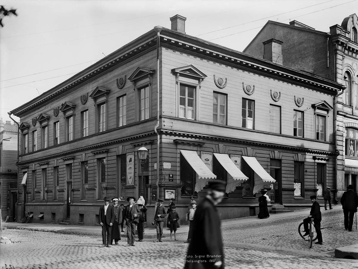 Helsinki. South Esplanade 18, 1907