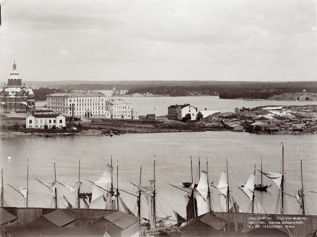 Helsinki. South Harbor and Katajanokka, 1906