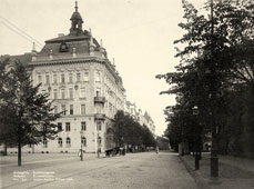 Helsinki. Street Bulevardin, 1906