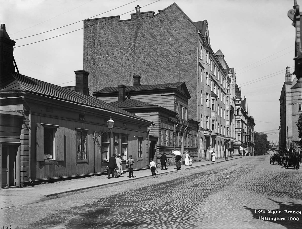 Helsinki. Yrjönkatu, 1908